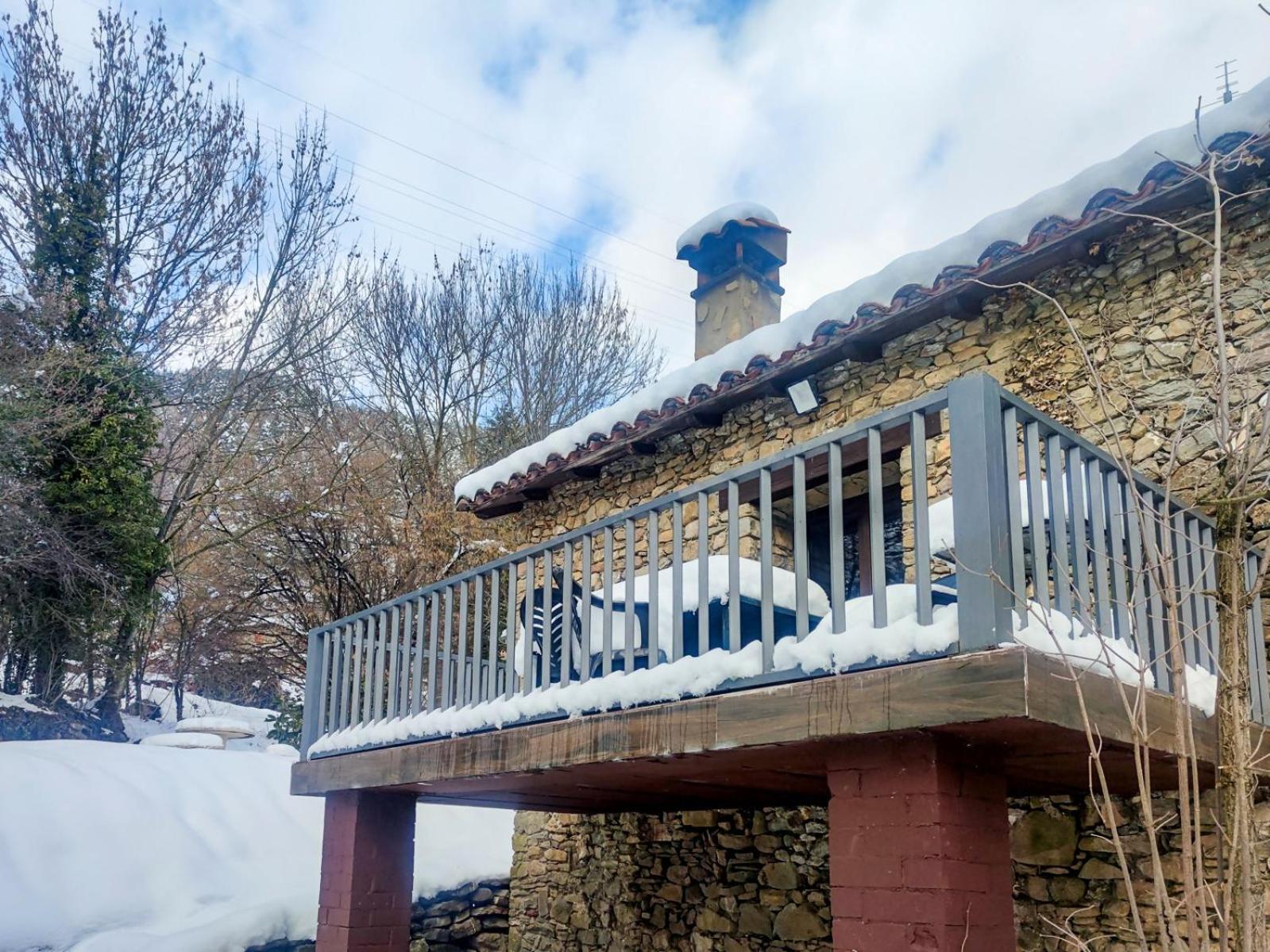 ジローナ M De Puigsec Mas Rural Al Ripollesヴィラ エクステリア 写真